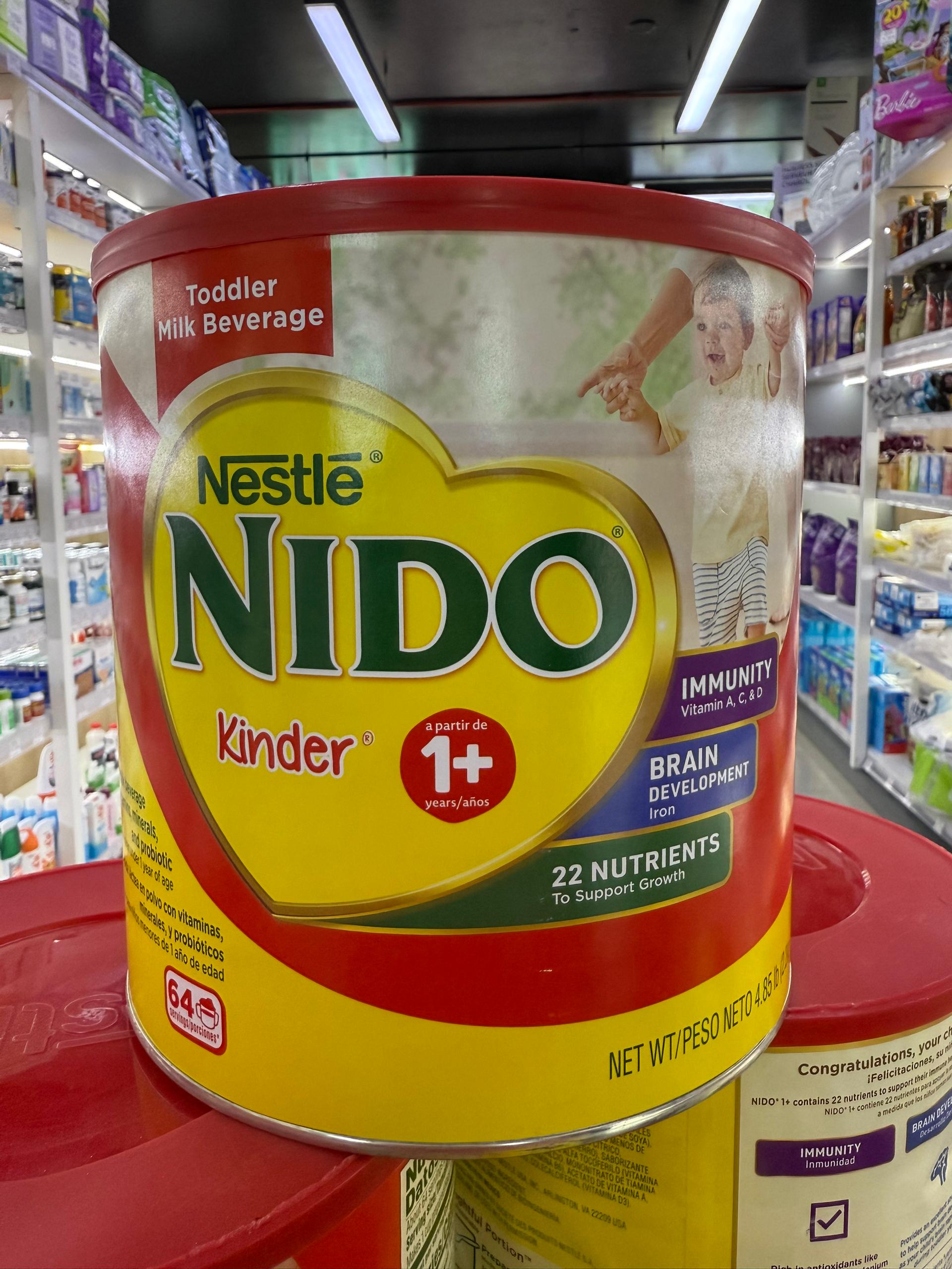 Nestlé NIDO Kinder 1+ - Bebida Láctea para Niños