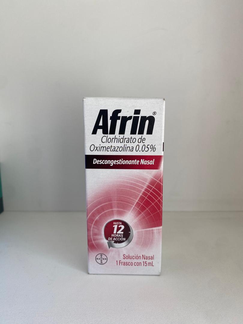 Afrin Solución Nasal - Clorhidrato de Oximetazolina 0.05% - 15 mL