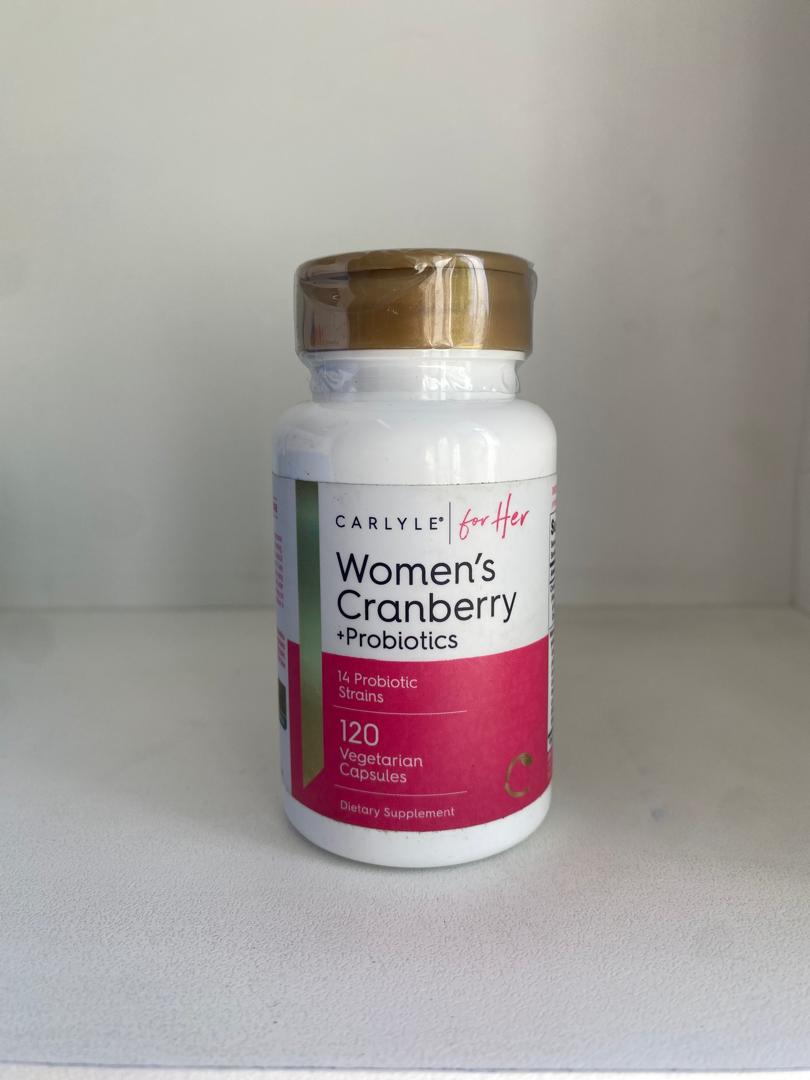 Carlyle for Her Women's Cranberry + Probiotics (14 Probiotic Strains).