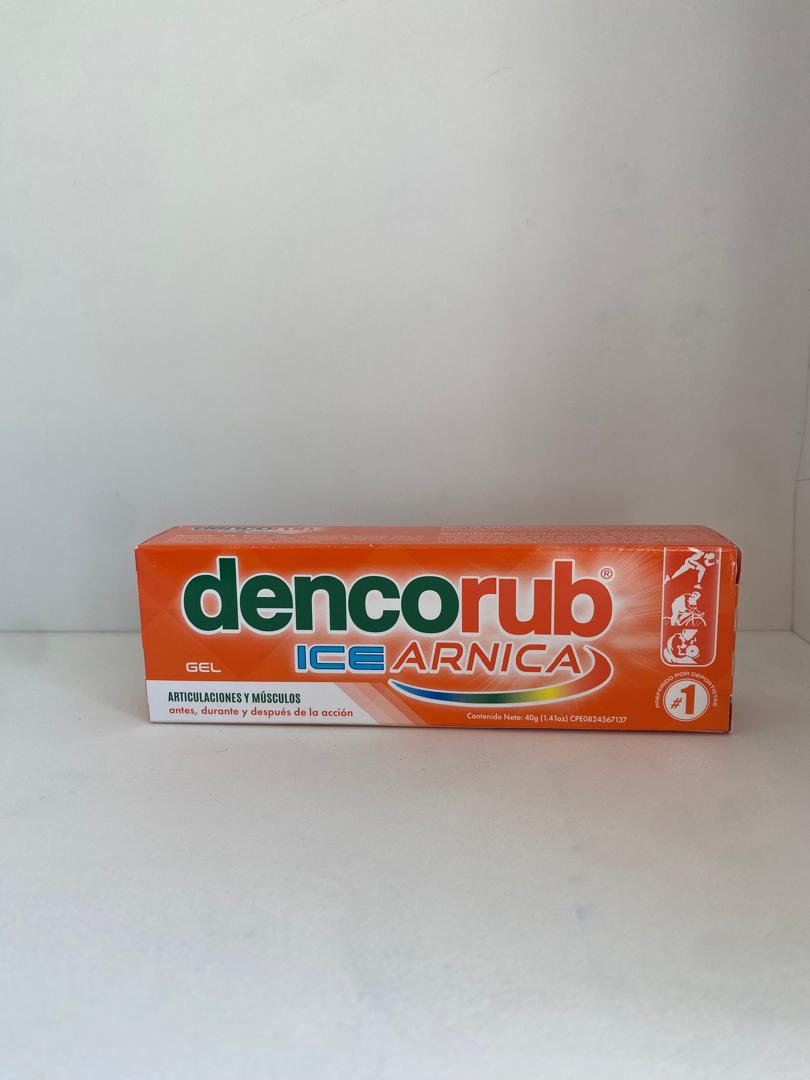 Dencorub ICE ÁRNICA Gel - Alivio para Articulaciones y Músculos - 60g